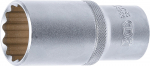 Pikk padrun 12-kandiline | 12,5 mm (1/2") | 27 mm (9363)