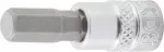 Otsik pressitud p&auml;he | 6.3 mm (1/4") | hex kuuskant 9/32" (2746)
