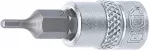 Otsik pressitud otsikusse | 6,3 mm (1/4") | hex kuuskant 2 mm (5153)