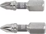 Otsikud | 6,3 mm (1/4") | S2 Ni | ristpea PZ1 | 2 tk (YT-78003)