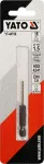 Metallipuur Hex 6.3 mm (1/4") otsaga HSS-TiN | 1,5 mm (YT-44750)