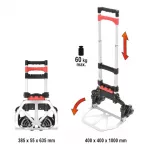 Transpordik&auml;ru treppidele | t&otilde;stev&otilde;ime 60 kg (YT-37411)