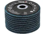 Lihvimisketas lamell | ZIRCONIUM | P100 | 125X22mm | 10 tk (YT-833003)
