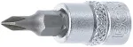 Otsik pressitud p&auml;he | 6.3 mm (1/4") | ristpea PH0 (2504)