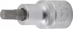 Otsik pressitud p&auml;he | pikkus 55 mm | 12.5 mm (1/2") | hex kuuskant 9/32" (2734)