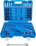 T&ouml;&ouml;riistakomplekt | 6.3 mm (1/4 ") + 12.5 mm (1/2") | E-Type / T-Star (Torx) | 84 tk (7849)