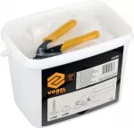 Plaatide loodimiskomplekt | Ribad x 100tk / kettad x 100tk / tangid x 1 tk (04680)