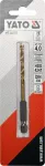 Metallipuur Hex 6.3 mm (1/4") otsikuga HSS-TiN | 4.0 mm (YT-44757)