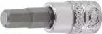 Otsik pressitud p&auml;he | 6,3 mm (1/4") | hex kuuskant 6 mm (2500)