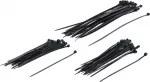 Kaablisidemete / rihmade komplekt | mustad | 100 x 200 mm | 75 tk (1789)