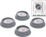 Vibratsioonivastased jalad pesumasinatele | &Oslash; 65 x 20 mm | 4 tk (85803)