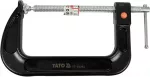 C-t&uuml;&uuml;pi pitskruvi | kiirkeermega t&otilde;steklamber | 150 X 85 mm / 6" X 3" (YT-64263)