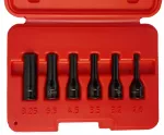 K&uuml;&uuml;nlaelektroodi v&auml;ljat&otilde;mbamise/v&auml;ljakeeramise otsikute komplekt | 6.3 mm (1/4") | 6 tk (SK2006)