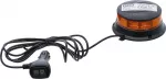 P&ouml;&ouml;rlev hoiatustuli | kollane | magnetiga | 12 V / 24 V | &Oslash; 130 mm (70342)