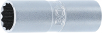 K&uuml;&uuml;nlapadrun kummihoidjaga, 12-nurgeline | 12,5 mm (1/2") | 16 mm (2385)