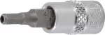 Otsik on pressitud padrunisse | 6,3 mm (1/4") | kuuskant hex avaga 4 mm (5156-4)