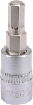 Otsak pressitud p&auml;he | 6,3 mm (1/4") | kuuskant hex 5 mm (YT-04372)
