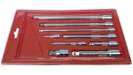 Pikendusotsikute komplekt | liigend- | 6.3 mm (1/4") / 10 mm (3/8") / 12,5 mm (1/2") | 9 tk (KD146)