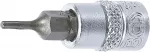 Otsik on pressitud peasse | 6.3 mm (1/4") | T-Star (Torx) T7 (2557)