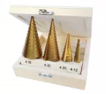 Astmelised puurid ava (laiendamiseks) suurendamiseks | 4-12, 4-20, 4-32, 4-39 mm | 4 tk (EB-4346)