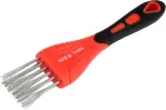 Tsingitud terasest traathari | 200 mm | kaherealine (YT-63520)