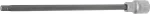 Otsik pressitud otsikusse | pikkus 230 mm | 12,5 mm (1/2") Hex kuuskant 7 mm (5184-H7)