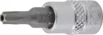 Otsik pressitud padrunisse | 6.3 mm (1/4") | T-star auguga (Torx) T25 (2360)