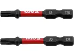L&ouml;&ouml;kotsikud | 6,3 mm (1/4") | S2 | T-Star (Torx) T25 | 2 tk (YT-78054)