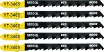 Saeleht tikksaele 5 tk 6TPI / 4mm (puit) (YT-3405)