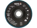 Lihvketas lehtketas | 125 mm x 22 | P80 (YT-833007)