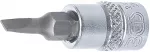 Otsik pressitud padrunisse | 6,3 mm (1/4") | lapik SL 4 mm (2493)