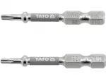 Otsikud | 6,3 mm (1/4") | S2 Ni | T-Star (Torx) T10 | 50 mm | 2 tk (YT-78031)