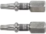 Otsikud | 6,3 mm (1/4") | S2 Ni | T-Star (Torx) T15 | 2 tk (YT-78012)