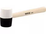Kummihaamer valge/must | 580 g (YT-4603)