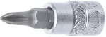 Otsik sisse pressitud padrunisse | 6.3 mm (1/4") | ristpea PH1 (2487)