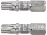 Otsikud | 6,3 mm (1/4") | S2 Ni | T-Star (Torx) T30 | 2 tk (YT-78015)