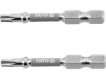Otsikud | 6,3 mm (1/4") | S2 Ni | T-Star (Torx) T20 | 50 mm | 2 tk (YT-78033)