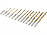 Puuride komplekt Hex 6.3 mm (1/4") otsaga | titaannitriid | 1.5 - 6.5 mm | 13 tk (21655)
