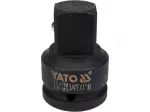 L&ouml;&ouml;giadapter | sisemine nelikant 20 mm (3/4") - v&auml;limine nelikant 25 mm (1") (YT-1168)