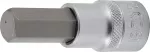 Otsak pressitud padrunisse | pikkus 70 mm | 12.5 mm (1/2") | hex kuuskant 9/16" (2738)