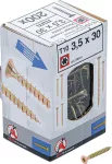 Universaalsed kruvid | T-Star (Torx) T10 | 3,5 x 30 mm | 200 tk (88001)