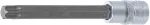 Otsik pressitud padrunisse | pikkus 140 mm | 12,5 mm (1/2") | T-star (Torx) T60 (5184-T60)