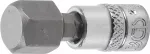 Otsik pressitud p&auml;he | 6,3 mm (1/4") | hex kuuskant 12 mm (2161-12)