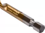 Metallipuur Hex 6.3 mm (1/4") sabaga HSS-TiN | 7.0 mm (YT-44766)