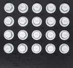 Rattapoltide lukkude komplekt VAG | 20 tk (8963)