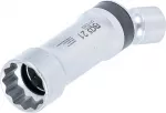 S&uuml;&uuml;tek&uuml;&uuml;nlapadrun liigendiga 12-nurgeline, kinnitusvedruga | 10 mm (3/8") | 21 mm (2392)