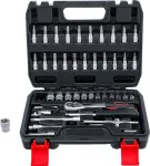 Otsikute komplekt koos k&auml;iaga | 6.3 mm (1/4") | 46 tk (2142)