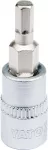 Otsak sisse pressitud padrunisse | 6,3 mm (1/4") | hex kuuskant 4 mm (YT-04371)