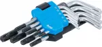 L-kujuliste v&otilde;tmete komplekt | l&uuml;hikesed | T-Star aukudega (Torx) T10 - T50 | 9 tk (809)