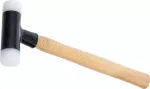Betoonivaba teflonhaamer | Hikkoripuidust k&auml;epide | &Oslash; 30 mm (1859-30)